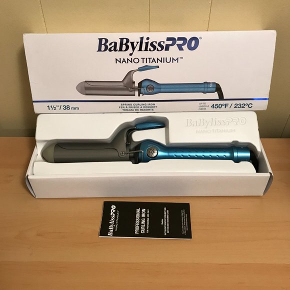 BaByliss Other - BaByliss Pro Nano Titanium 1 1/2" Spring Curling Iron